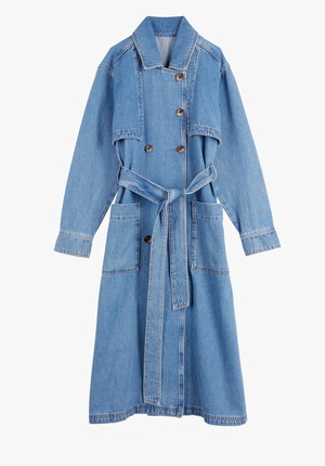 Ione Denim Trench Coat
