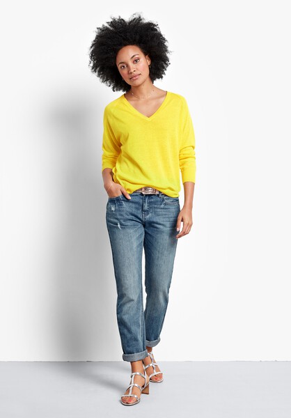 Linen V Jumper 
