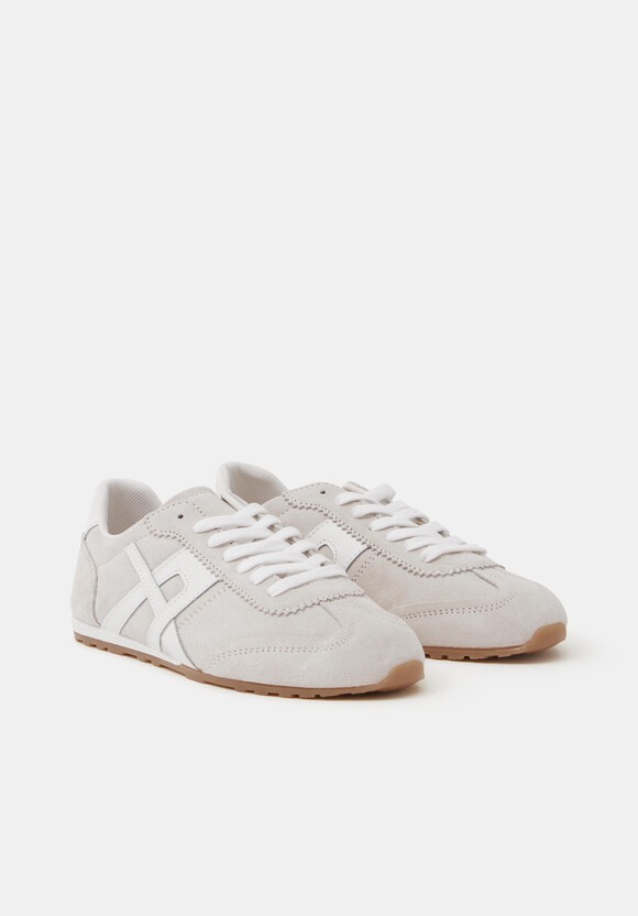 Suede Slimline Retro Trainers