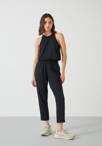 Racer Back Jersey Jumpsuit