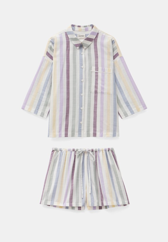 Rudie Stripe Short Pyjama Set