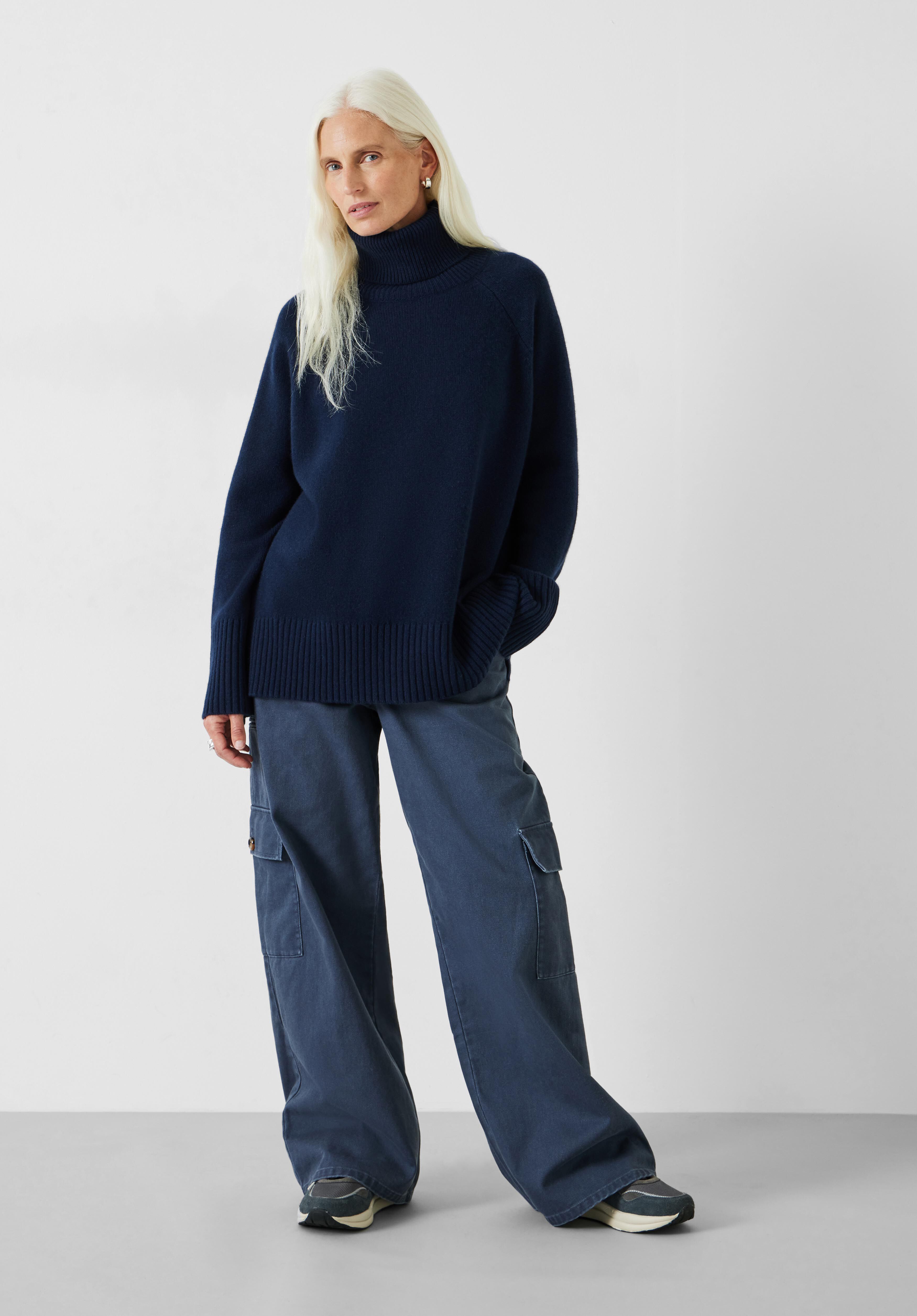 Turtle neck jumper best sale oversized