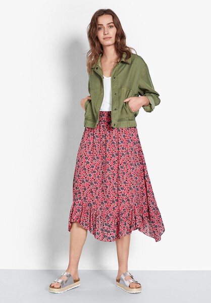 Rhonda Printed Midi Skirt