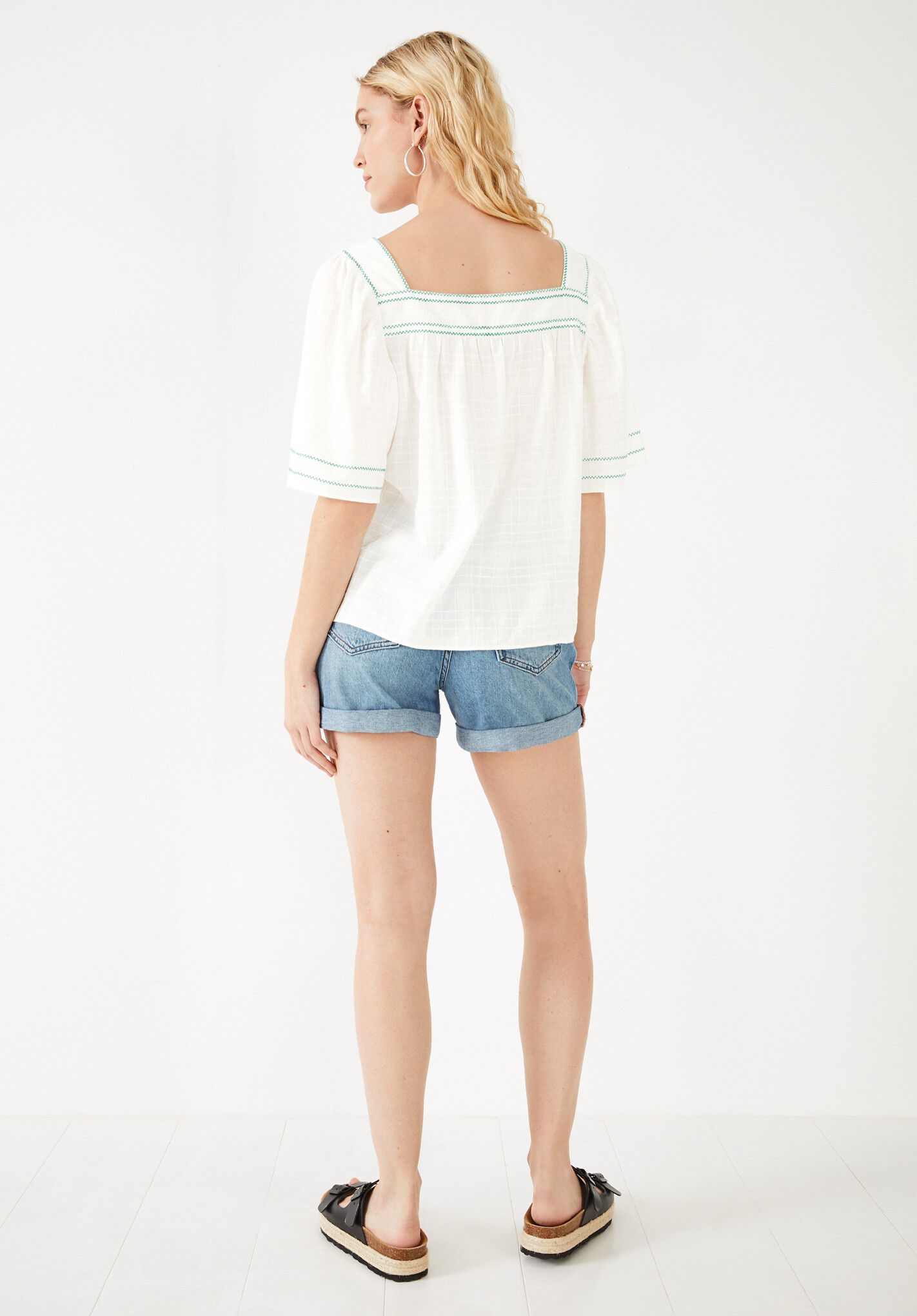 Abbie Embroidered Top