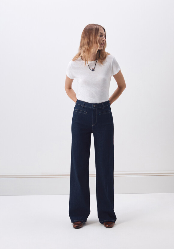 Rowan Welt Pocket Flared Jeans