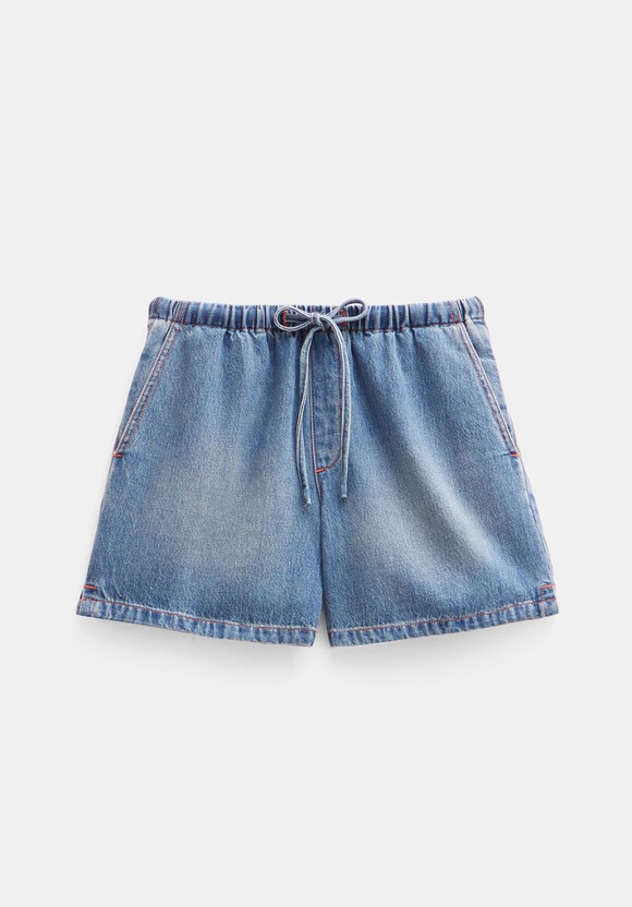 Betty Denim Pull On Shorts