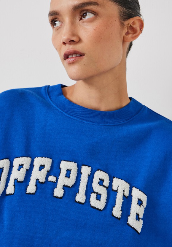 Off-Piste Towelling Graphic Sweatshirt