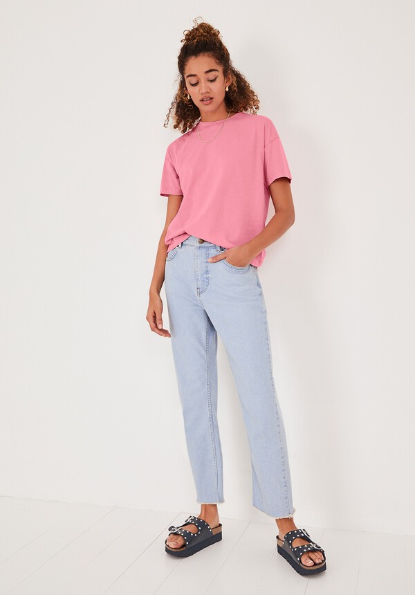 Bria Boxy Cotton T-Shirt