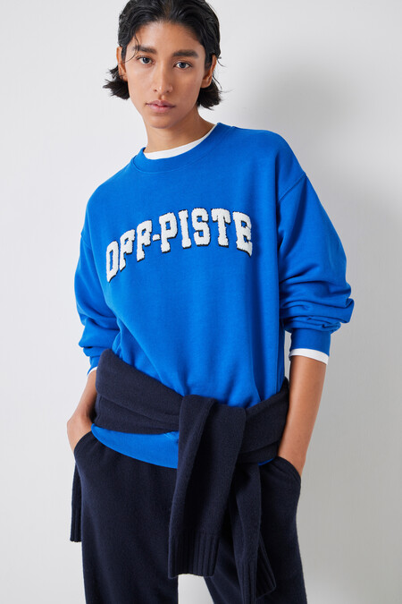 Off-Piste Towelling Graphic Sweatshirt