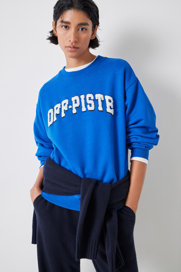 Off-Piste Towelling Graphic Sweatshirt
