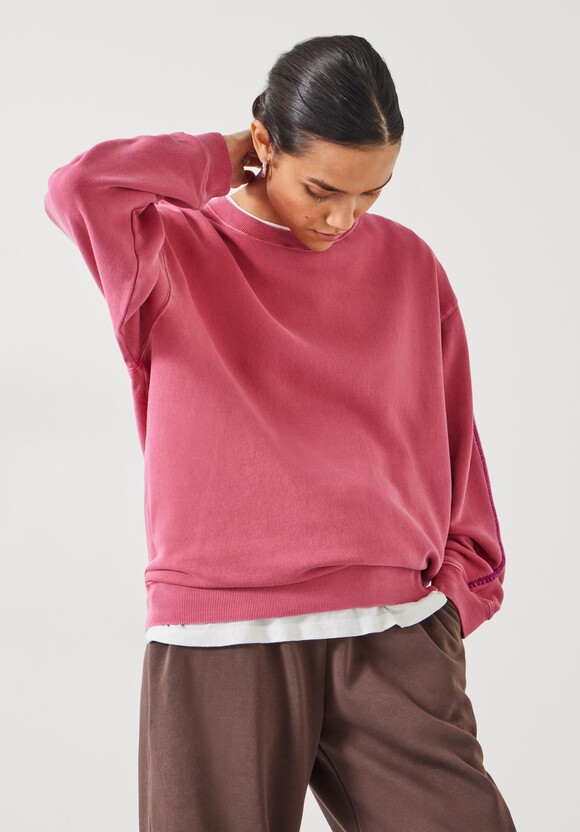 Contrast Stitch Sweatshirt