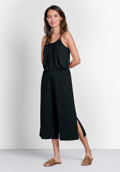 Wide-Leg Jersey Trousers