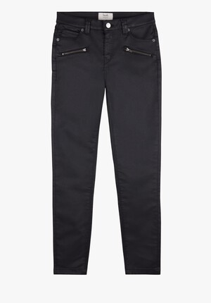 Coated Jeans