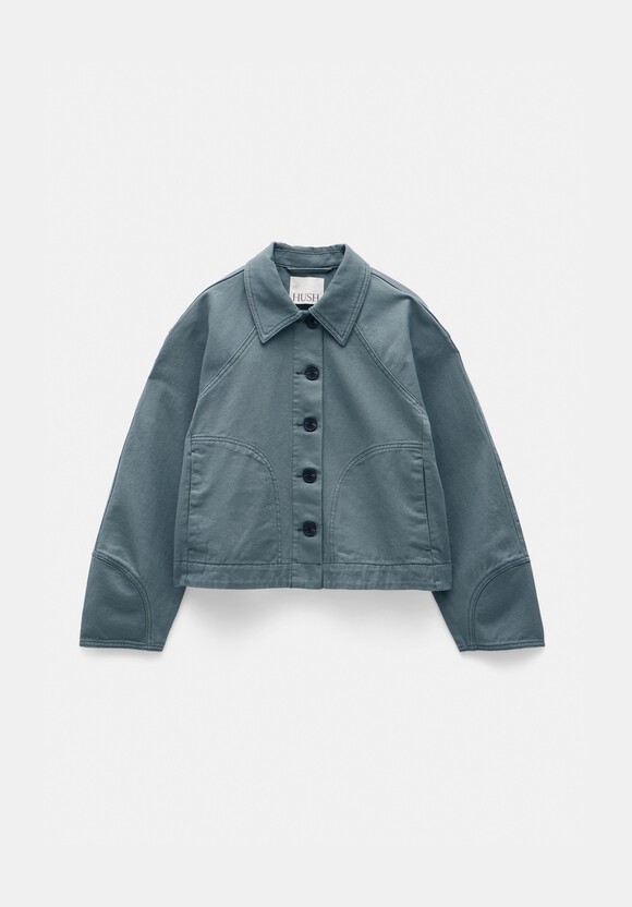 Barrel Sleeve Swing Jacket