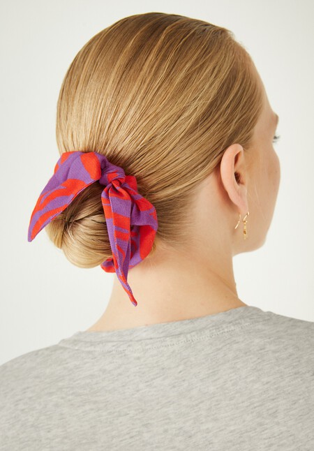 Andria Printed Scrunchie