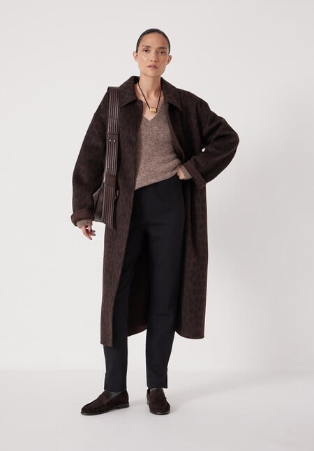 Slim Ponte Zip Detail Trouser
