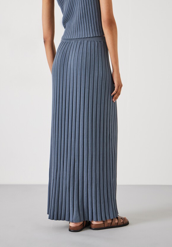Mazey Rib Knitted Maxi Skirt