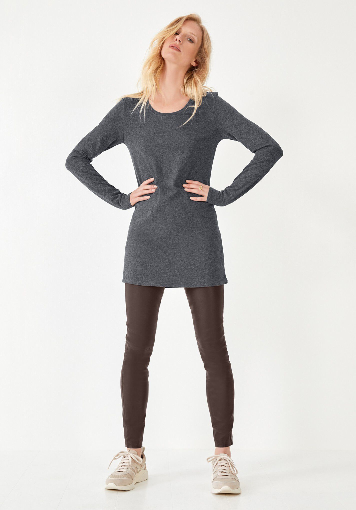 T top shirt longline