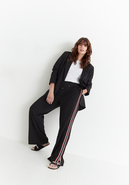 Millie Wide Leg Stripe Jogger