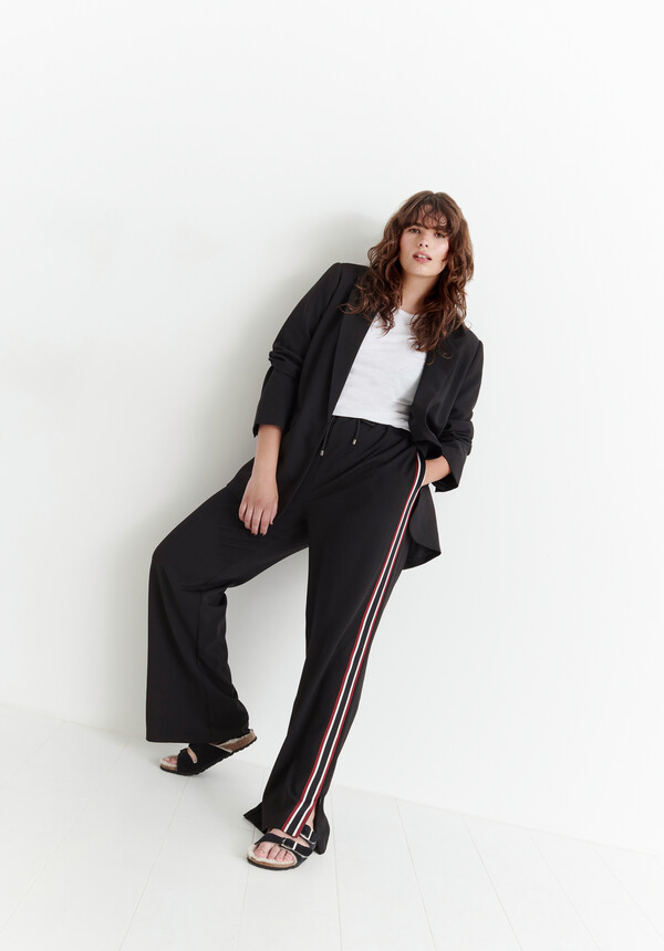 Millie Wide Leg Stripe Jogger