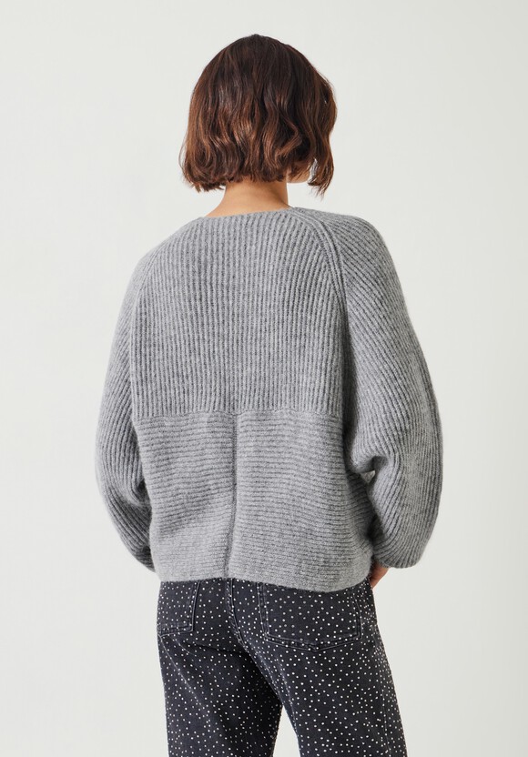 Betty Fluffy Cross Front Jumper