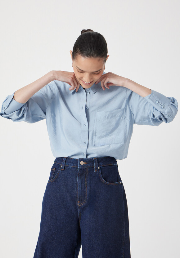 Air Flow Long Sleeve Relaxed Shirt