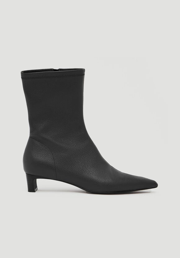 Leather Sock Fit Boot