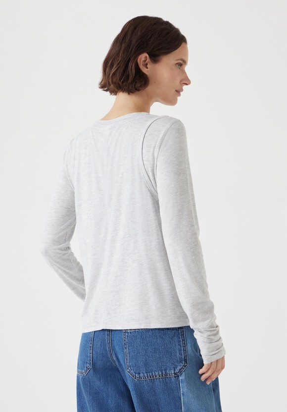 Double Layer Long Sleeve Top