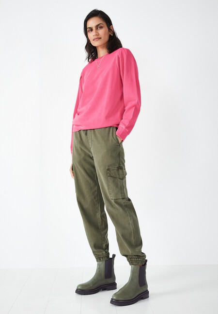 Minerva Pleat Sleeve Sweatshirt