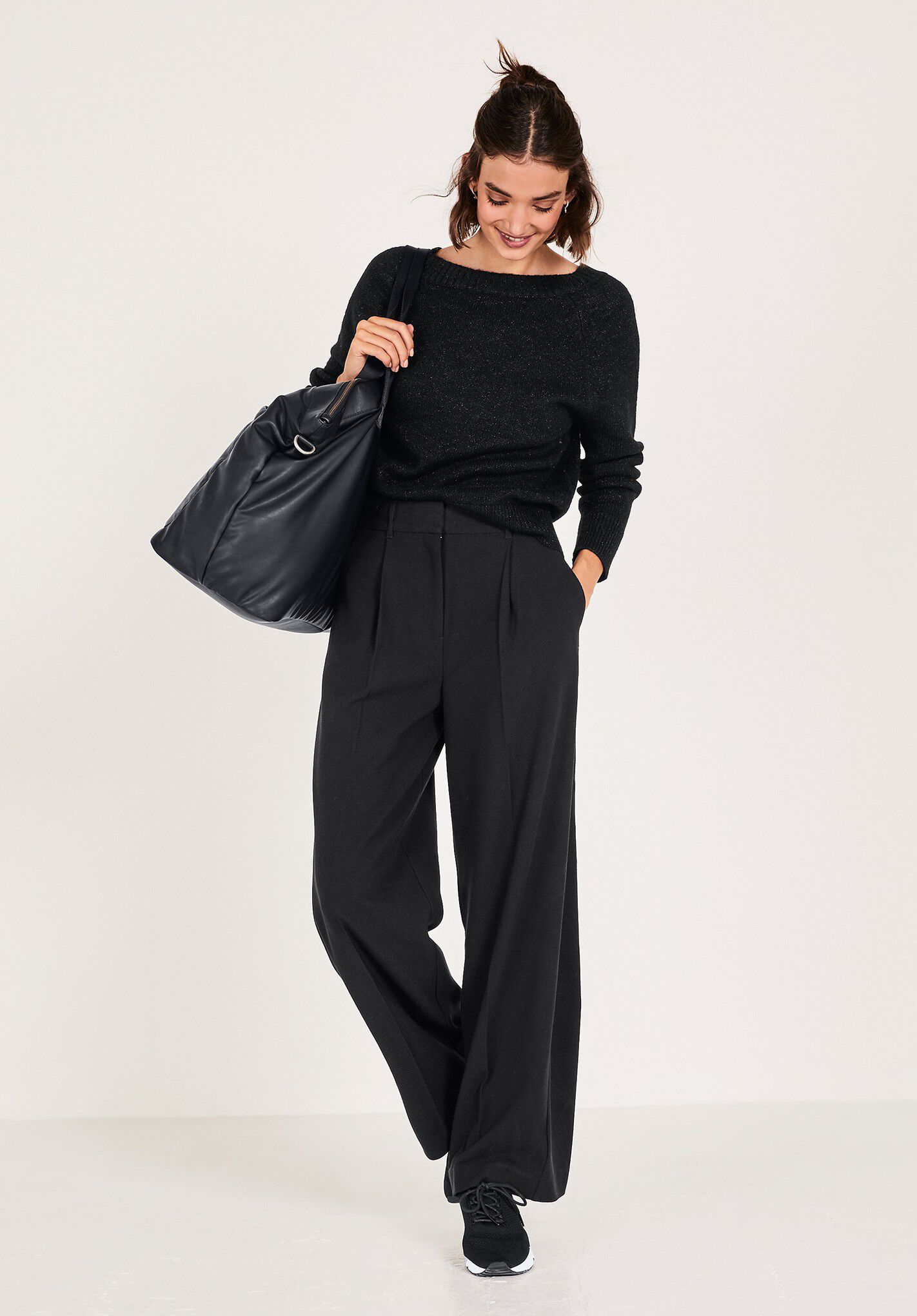 Hush wide leg trousers clearance