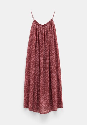 Cally Oversized Cotton Slip Beach Dress
