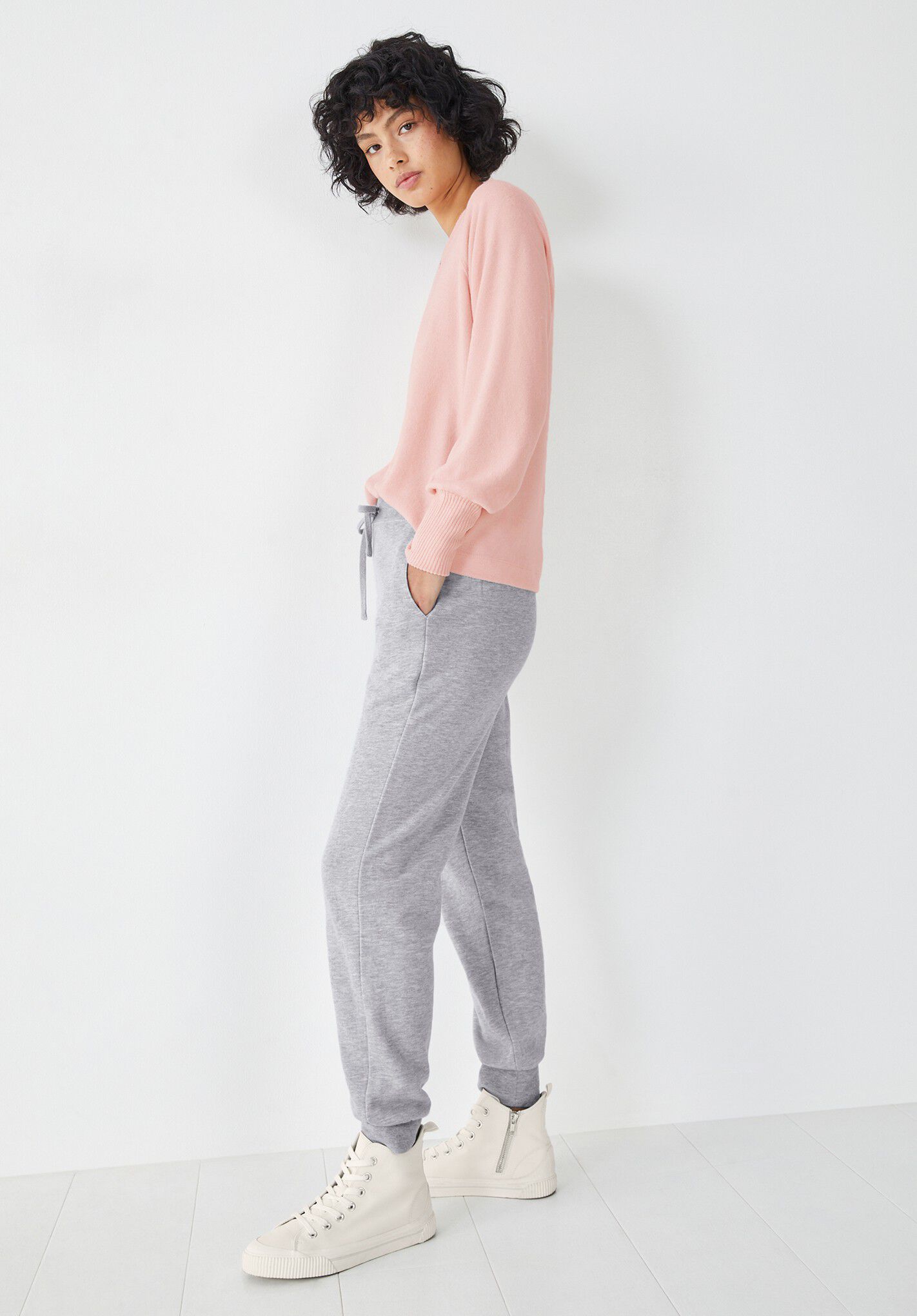 Thin discount material joggers