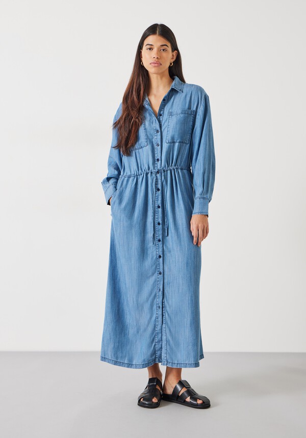 Savannah Maxi Relaxed  Shirt Dress