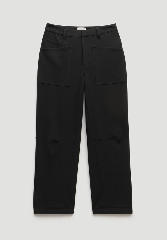 Cordi Barrel Leg Tailored Trousers