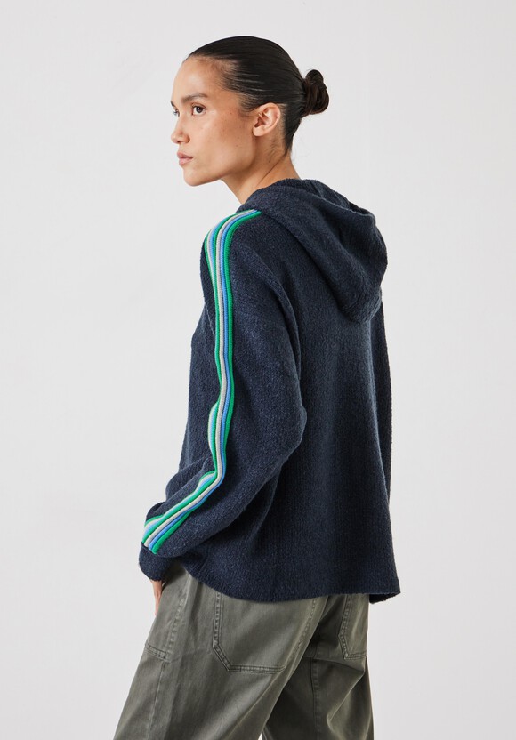 Olivia Ottoman Stripe Hoodie