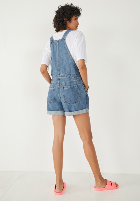 Jasmine Relaxed Short Dungarees