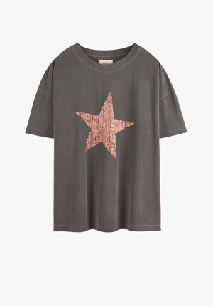 Faded Star Boxy Tee