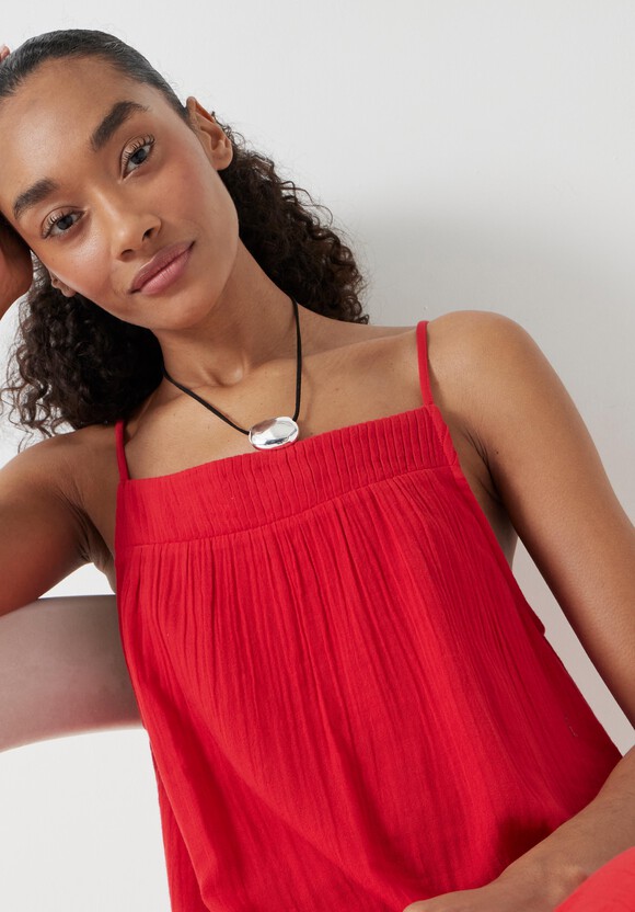 Carmen Cotton Gauze Midi Dress
