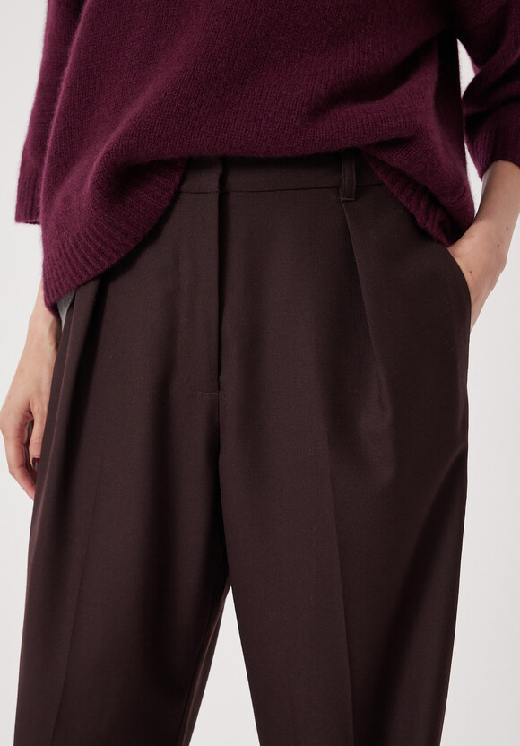Tapered Leg Trousers