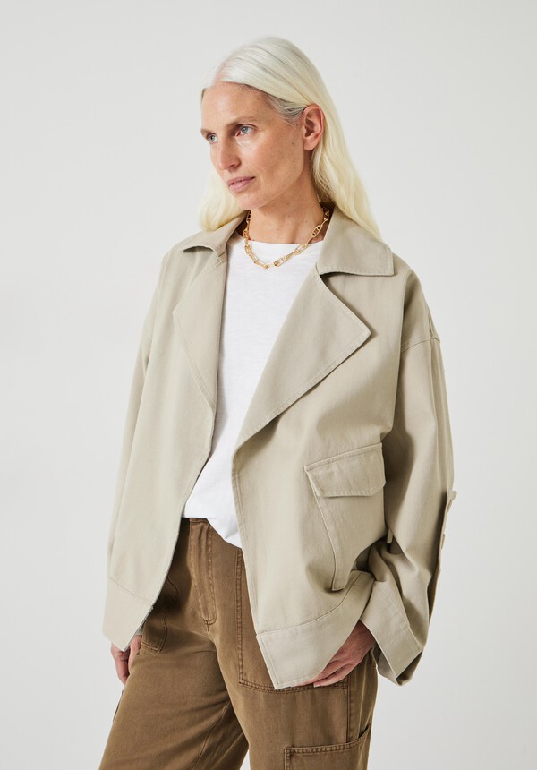 Renee Relaxed Cotton Jacket