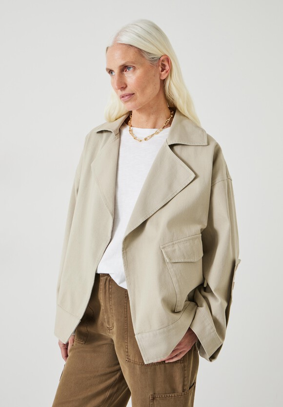 Renee Relaxed Cotton Jacket