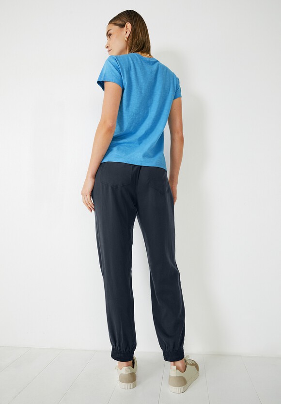 Slim Fit Slub Crew T-Shirt