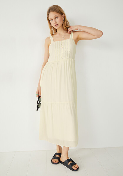 Katrina Lace Midi Dress