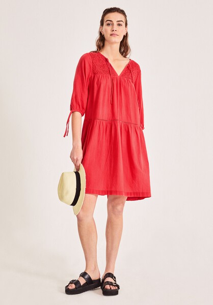 Odilon Smocked Mini Dress