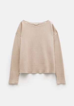 Faye Textured Waffle Top