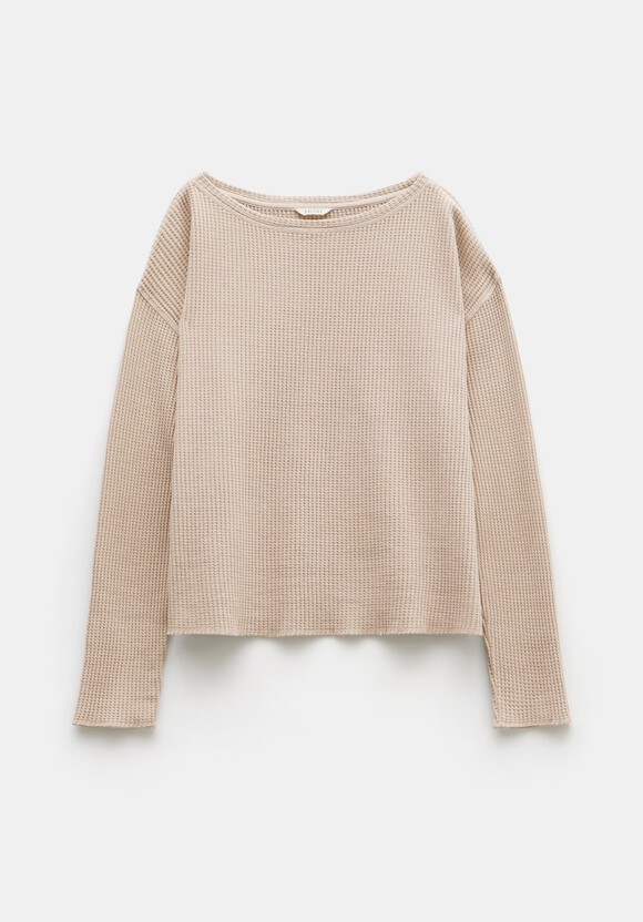 Faye Textured Waffle Top