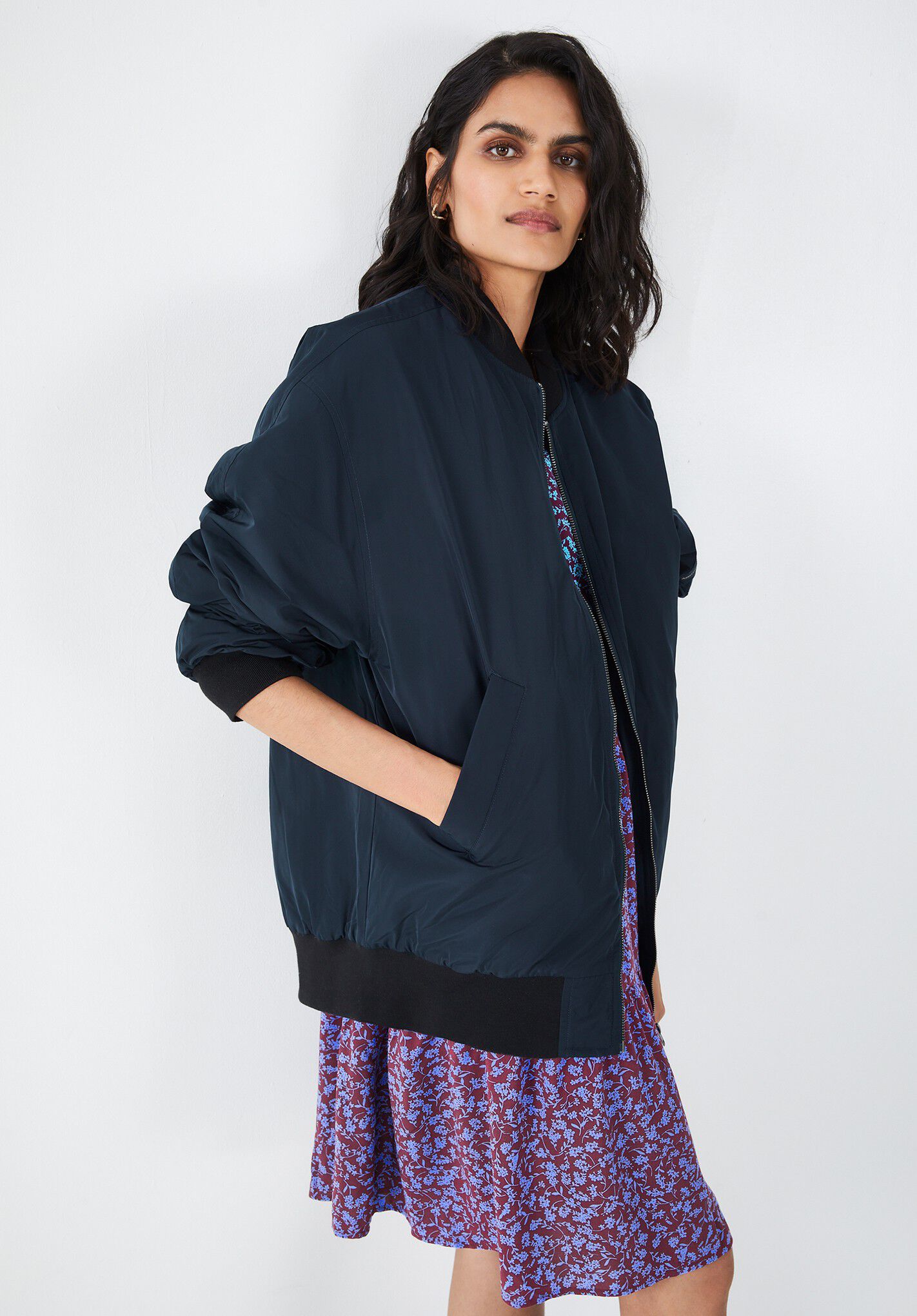 Hush shop bomber jacket