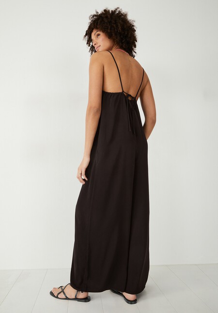 Liana Tie Back Wide Leg Jumpsuit