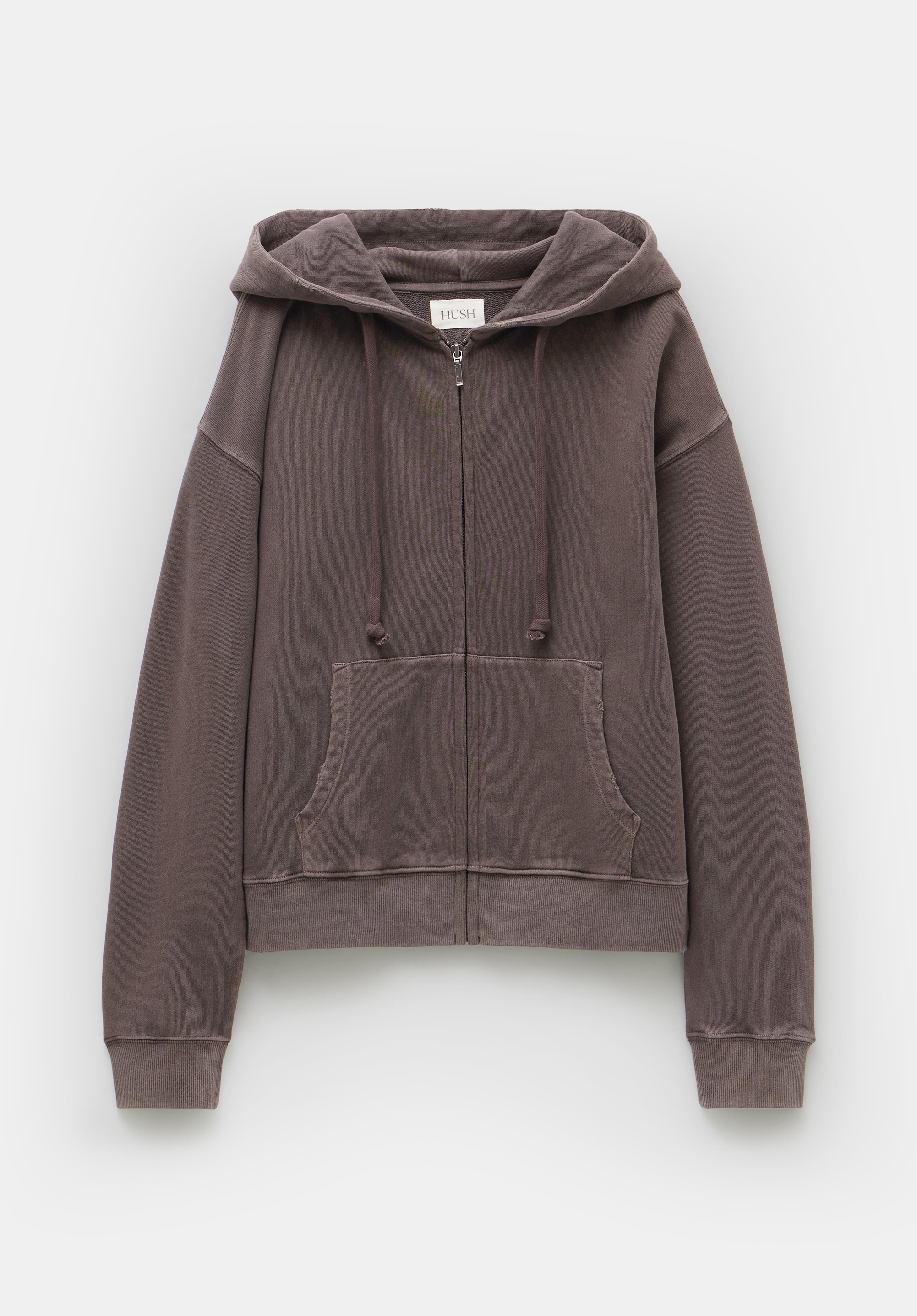 Cotton zip hoodie new arrivals