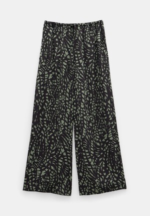 Layla Print Tie Waist Trousers